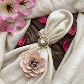 Vriksham Unique Round Shape Mossanite Stone Finger Ring-VV1984